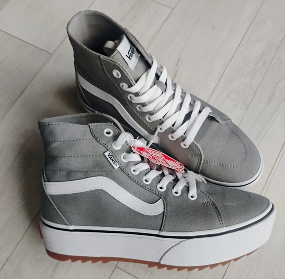 VANS NEW Filmore Hi Platform St Skate Shoes - Picture 4 of 12
